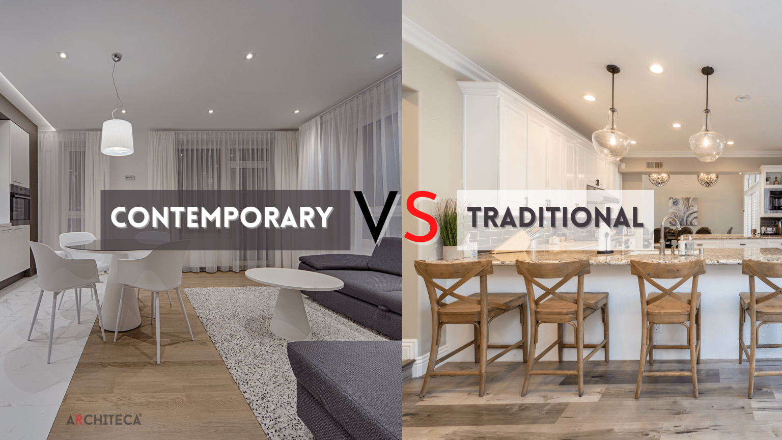 Contemporary vs Modern Home Design: 4 Key Differences