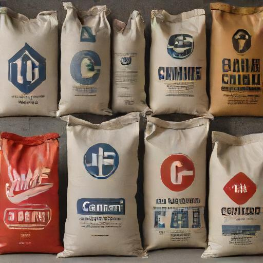 cement bags